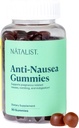 NATALIST Anti-Náusea Gummies Manhã alívio da doença para as mulheres grávidas - mastigar Ginger orgânico e vitamina B6 Suplemento ajuda a acalmar gravidez Náuseas irritado estômago e indigestão - 90 Vegan Drops