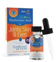 Hyalogic Synthovial Seven - Suplemento de Ácido Hialurônico Oral 1 oz - líquido HA suporta pele, olho, e Lip Hydration - Vegan, Glúten grátis 1 Onça