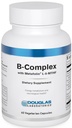 Douglas Laboratories B-Complexo com Metafolina - Suplemento Vitamina B abrangente - Apoio à Saúde Energética e Cérebro* - Com Folato, Biotina e Thiamina - Não-GMO - 60 Cápsulas Vegetarianas