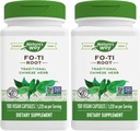 Maneira da natureza Fo-Ti Root, Herb tradicional chinês, 1,220 mg por serviço, 100 cápsulas (Pacote de 2)