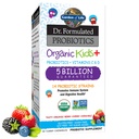Jardim da Vida Crianças Probióticos, Dr. Formulado Probióticos Orgânicos Crianças+ Vitamina C & D, Cereja de Berry, Leite Glúten & Soja Livre Imune & Digestive Health Supplement, 30 Chewables