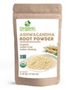 Orgânico Ashwagandha Root Powder - 1,10 lbs (17,64 oz)