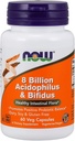 Acidophilus & Bifidus 8 Bilhões VCaps, 60 quilates