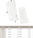 Bandagem de mangas de cotovelo de zinco para crianças com Eczema - Wet Wrap Therapy (XSmall)