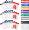 35 & 70 Peças Pill Pouch Bags Zippered, Anglecai Reusable Pill Pouch para sacos de medicina Portable Sealing Travel Medicine Packets with Slide Lock Drug Baggies (35)