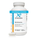 XYMOGEN Benfotiamina 300mg - Altamente Biodisponível Thiamina B1 Suplemento Derivativo para apoiar Metabólico, Nervo + Saúde Vascular (120 Cápsulas)