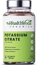 Citrato de potássio 800mg (60 comprimidos de Veg) 100% ervas com efeitos colaterais não conhecidos - por Exportmart