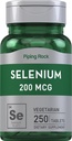 Selênio de rocha de tubagem 200mcg 250 comprimidos