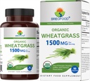 Brieofood Wheatgrass orgânico 1500mg, 45 Servings, Vegetarian, Gluten Free, 90 comprimidos vegetarianos
