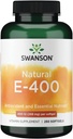 Swanson Natural Vitamina E 400 Iu (268 miligramas) 250 Sgels