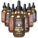 Viking Revolution Sweet Tobacco Beard Oil for Men - Natural Mens Beard Oil with Argan Oil and Jojoba Oil - Beard Softener, Fortalece e Hidrata - Beard Conditioner for Men (Sweet Tobacco, 1Pack)