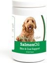 Saudável raças Goldendoodle óleo de salmão macio mastiga 90 contagem