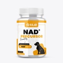 Kilab NAD+ Precursor Suplemento para Cães - Suporta Envelhecimento saudável e Esquelético Muscle Support & Recovery - Cérebro, Coração, e Cellular Energy Support - Nicotinamida Riboside Cloreto - 60 Cápsulas