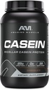 Extraordinário muscular proteína de caseína em pó , chocolate sabor , 25 G proteína , 2 Lb (907 G) , Não-GMO , Made in USA