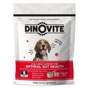 Dinovite 3 em 1 Probiótico para cães médios, pele e casaco, saúde digestiva e alívio conjunto, Toppers de alimentos para cães, suporte imunológico, alívio de alergia e cuidados com a pele Itch alívio, 30 serviços (18-45lb)