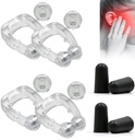Acupeace Acunitus Relief Device, Auricalm Acunitus Relief Device, Acunitus Relief para tocar orelhas, Tinnitus Ear Cuff Set parar de tocar ouvidos (2Paires)