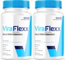 (2 Pack) ViraFlexx Pro Cápsulas para homens, Original ViraFlexx Pro Pílulas de suporte masculino Todos os suportes naturais Saúde geral, ViraFlex Premium Advanced Formula, Vira Flexx Comentários, 120 cápsulas para 2 meses