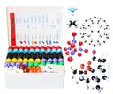 LINKTOR Chemistry Molecular Model Kit (444 peças), Student or Teacher Set for Organic and Inorganic Chemistry Learning, Motivate Enthusiasm for Learning and Raising Space Imagination, A Fullerene Set