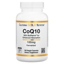 CoQ10 por California Gold Nutrition - USP-Verificado, Fermentado Coenzima Q10 com BioPerine - Apoio mitocondrial - Vegan Friendly - Gluten Free, Não-GMO - 100 mg - 150 Cápsulas Veggie