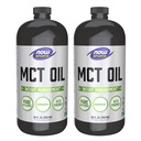 Agora Alimentos MCT Oil, 32 Onça (Pacote de 2) (embalar pode variar)