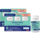 WELMATE - Esomeprazol Magnesium 20 mg - Medicina da Azia - Redutor de Ácido - Atrasado Libertação Azia alívio - 24hr Proteção - para Homens e Mulheres - 84 Cápsulas - 2 Embalagem