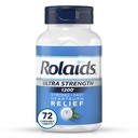Rolads comprimidos de antiácido de força ultra mastigáveis, hortelã, 72-Count