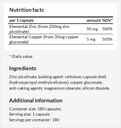 Z-Balance - Zinc 50mg + Cooper 5mg - 180 Cápsulas Vegan - 6 Meses de Fornecimento - Zinc picolante e Cooper gluconato Suplemento para cabelos saudáveis, pele e unhas - por Hegemonia de Apollo