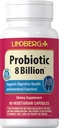 Piping Rock Probiótico para homens e mulheres , 90 cápsulas , suporte digestivo e intestinal , sem Glúten e Suplemento vegetariano , por Lindberg