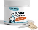 100% Bovine Colostrum para Cães e Gatos, Alergia e Imune Support, 60 Servings, Non-GMO, Gluten Free for More Energy, Wellness, and Healthier Digestion