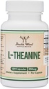 L-Theanina 200mg Dupla Força - Suporta Saúde Resposta ao Sono e Relaxação - 120 Cápsulas (Terceiro partido testado, Gluten Free, Vegan) por Double Wood