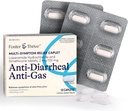 Foster & Thrive Loperamida Hidrocloreto e Simethicone Anti Diarreia Anti-Gás Multi-Symptom Alívio, 48 Caplets, Tratamento de Diarreia, Gás, Bloating, Cães & Pressão, 12 Caplets (Pacote de 4)