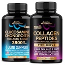 Cápsulas NUTRAHARMONY Glucosamina Condroitina e Colágeno Peptídeos