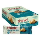 Pensa! Vegan/Plant Based Altas barras de proteína - Peanut Butter Chocolate Chip, 13g Proteína, 5g Açúcar, Sem Adoçantes Artificiais, Projeto não OGM Verificado, 10 Contagem (Packaging May Vary)