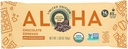 Aloha Organic Chocolate Espresso Protein Bares, 14g Proteína Baseada em Plantas, 85mg Cafeína, USDA Certified Organic, Gluten Free & Non-GMO, 1.98 Oz (Pacote de 12)