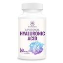Ácido hialurônico lipossomal 1000mg, alta biodisponibilidade Cápsulas de ácido hialurônico, Suplemento dietético Suporte Pele e ossos, 60 Cápsulas