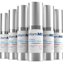 Serum dos olhos (15ml) Sob tratamento dos olhos para círculos escuros, pés de corvo e bolsas de olhos - soro dos olhos para todos os tipos de pele - anti-envelhecimento sob creme dos olhos - reduz a pureza dos olhos - para uso do dia e da noite - 6 PACK