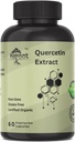 Quercetin Extract Cápsulas Não-GMO,Gluten-Free, Vegetarian Suporta Global energia de força de saúde (60 Cápsulas)
