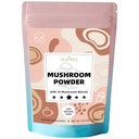 10 Cogumelos Extrair pó, Suplemento de Cogumelo Mistura para café, bebidas e smoothies, foco natural, energia e Imune Suplemento de suporte - 3.53 oz / 100g