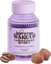 Lemme Wake Up Caffeine Energy Gummies, 80mg de Caffeine Per Serving, Extrato de Feijão de Café, Cappuccino Flavor, Vegetarian & Gluten Free, 1 mês de fornecimento (60 ct)