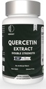 Quercetin Extract Cápsulas Não-GMO,Gluten-Free, Vegetarian Suporta Global Energia de Força para a Saúde (120 Cápsulas)
