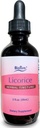 Tintura de alcaçuz BioPure – Extrato Botânico Potente de raiz de alcaçuz, um adaptogênio de ervas que acalma a garganta e suporta a função do sistema respiratório superior, imunológico e gastrointestinal – 2 fl oz
