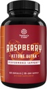 Puro cetonas framboesa Perda de peso Suplemento - Keto Burn Natural Fat Burner Diet Pills para homens e mulheres Boost Metabolismo Burn Belly Fat Potent Appetite Supressor 500 mg 60 Cápsulas