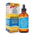 Caminho natural Asas de prata Prata coloidal 500ppm Suporte Immune Suplemento 4 fl. oz. Dropper