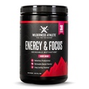 Atleta de Selvagem - Energia e Foco □ Booster de Energia para Mulheres e Homens - Energy Drink Mix with Natural Caffeine - Low-Carb, Zero Sugar Energy Drink Powder - 30 Serving Energy Drink Tub (Cherry Limeade)