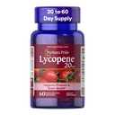 Puritan's Pride Premium Lycopene 20mg, Suplemento Dietário para Próstata, Antioxidante, Saúde do Coração e Apoio à Saúde Global, 1 Mês de Fornecimento, 60 Moldes de liberação rápida