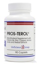 Pros-TEROL, alívio de próstata com 900 mg Esterols de planta com semente de abóbora, raiz de casca de stinging, raiz de gengibre, extratos de raiz de alcaçuz 90 Caplets
