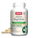 Jarrow Fórmulas Jarro-Dophilus + FOS - 3.4 Bilhões de Organismos por Serviço - 100 Veggie Caps - Prebiótico & Probiótico - Suporte Nutricional para Bactérias Beneficiárias - Até 100 Servimentos