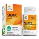 Terry Naturalmente Adapta - Suplemento de Apoio à Saúde Adrenal - Suplemento Ashwagandha com Rhodiola Rosea Extract - Suplemento de Ervas para Apoio Energia e Concentração - 60 Cápsulas