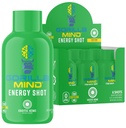 Gorilla Mind Energy Shots (Pacote de 6) - Concentração e energia melhoradas, livre de açúcar, ação rápida, fórmula potente com vitaminas e extratos naturais (Kiwi exótico)