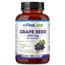 FineLand Grape Seed Extract 50:1 – 25,000mg Equivalente por cápsula – 120 Cápsulas Vegan – Rico em Antioxidantes – Coração, Immune & Circulação Suporte – Não-GMO – Made in USA